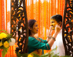 The Haldi Ceremony!