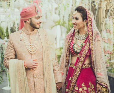 Couple Entry On Wedding Day