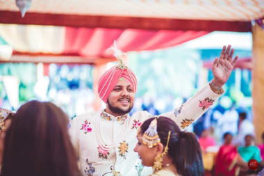 The Handsome Groom!