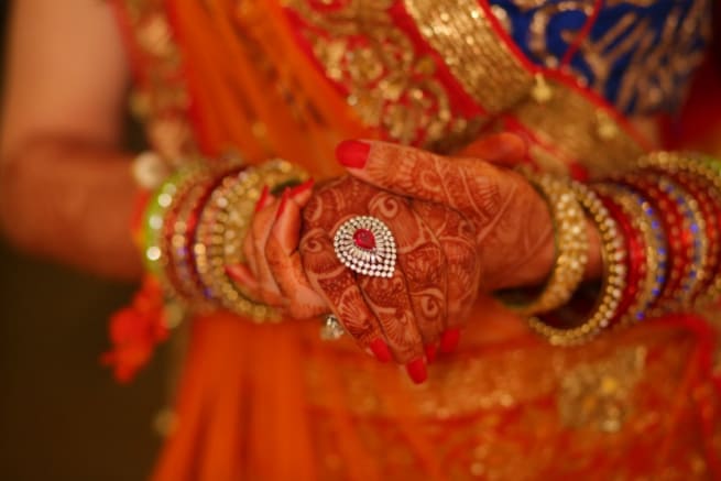 The Bride Anuradha!