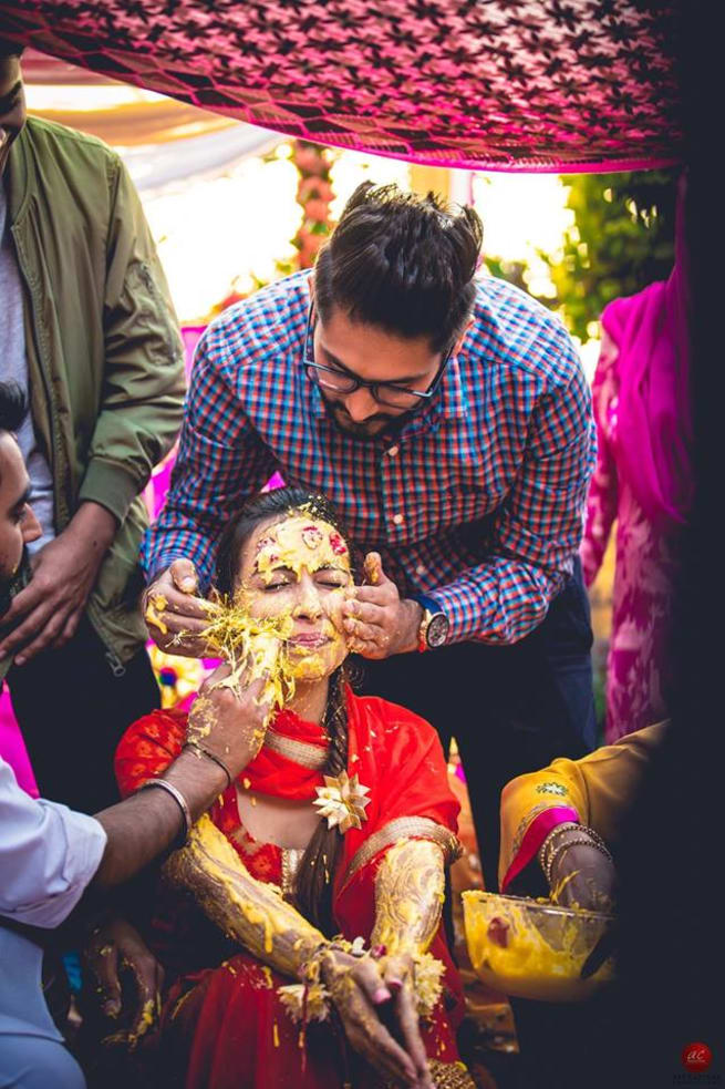 The Haldi Ceremony!