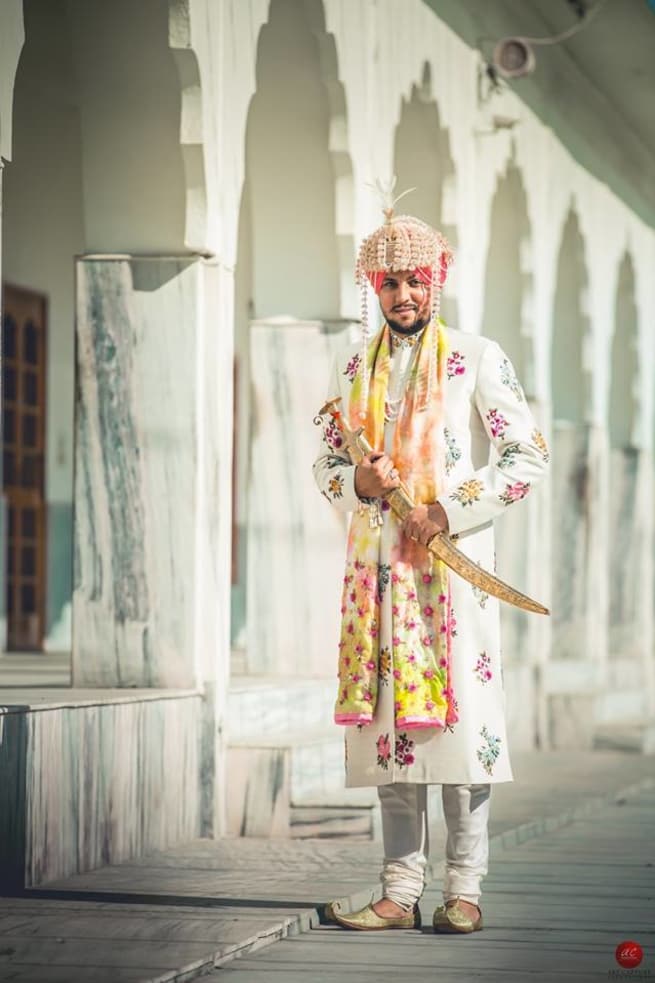 The Groom Gurvarinder!