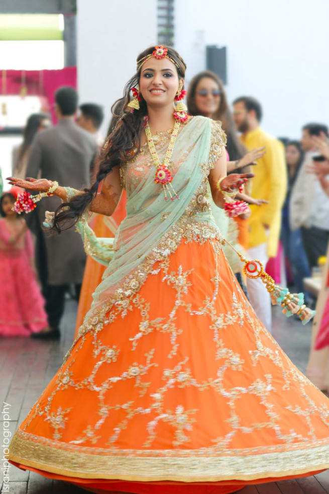 The Twirling Bride!