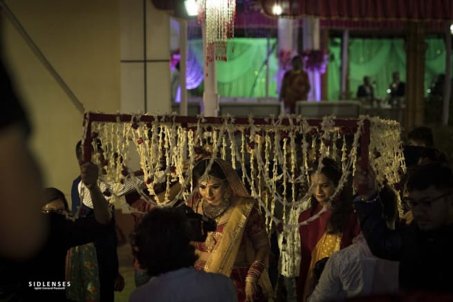 Bride Entery