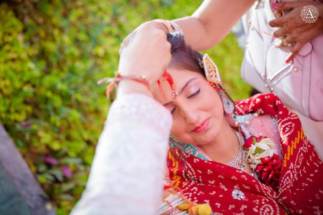 Wedding Ritual Sindoor Ceremony
