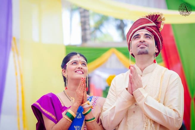 Beautiful Praying Couple