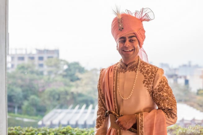 The Handsome Groom!