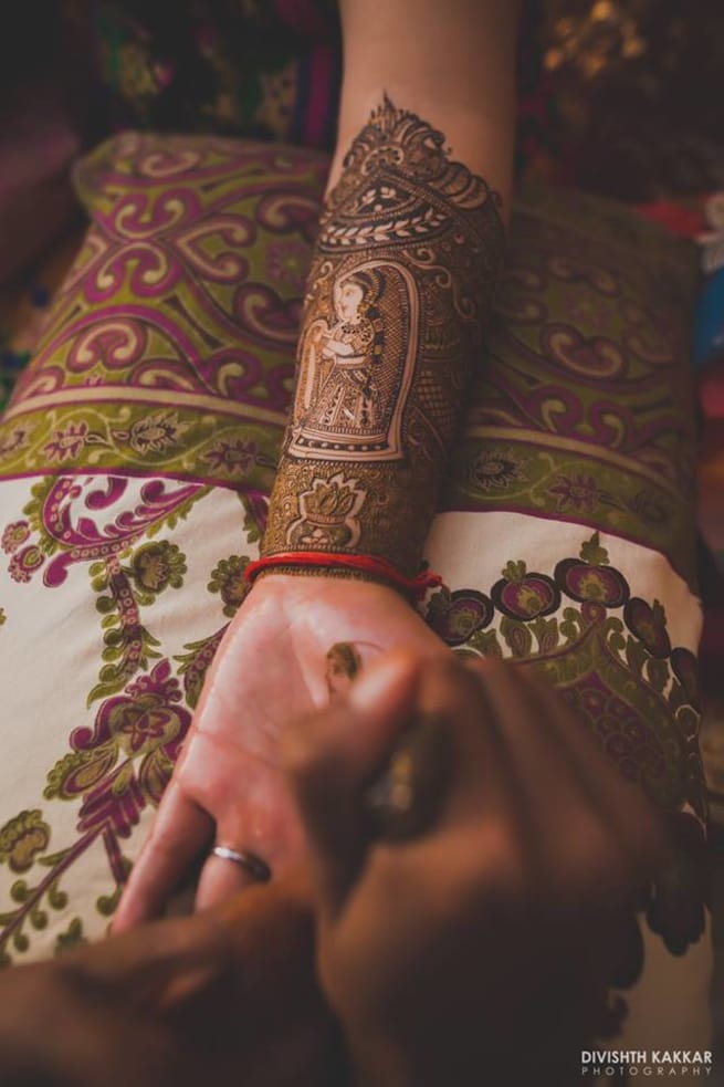 The Bridal Mehandi!