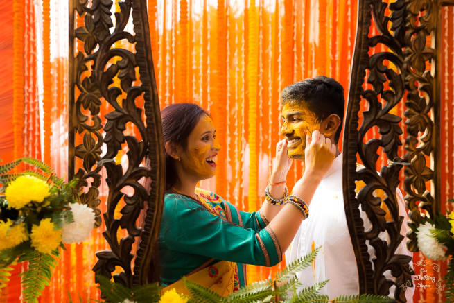 The Haldi Ceremony!
