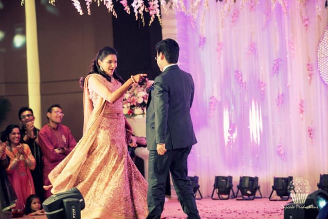 Couple Dance In Sangeet