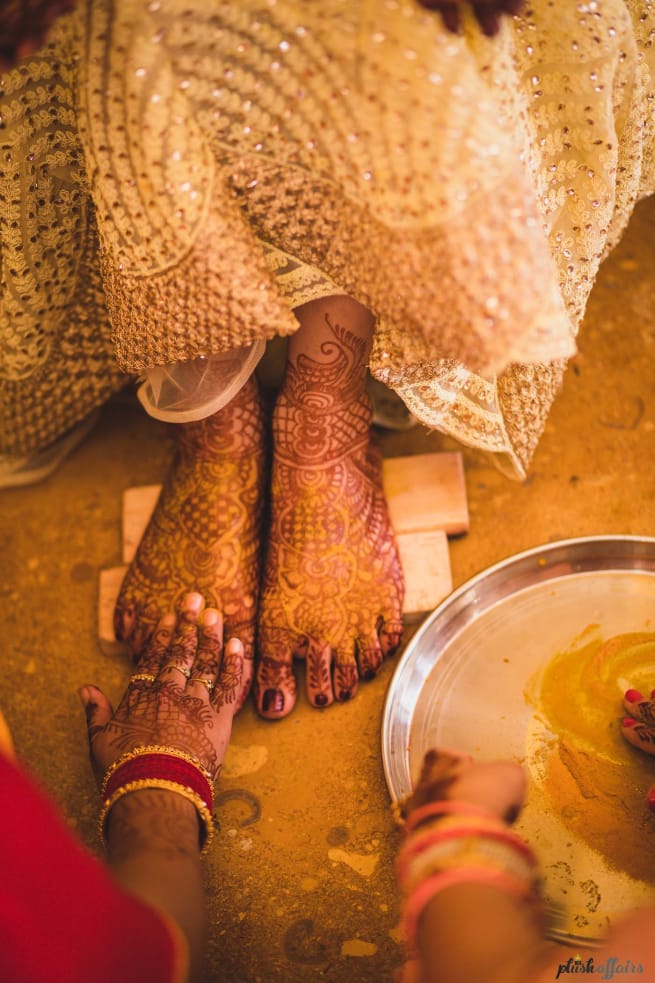 Bride Haldi Ceremony