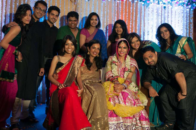 Wedding Clicks With Friends And Relatives