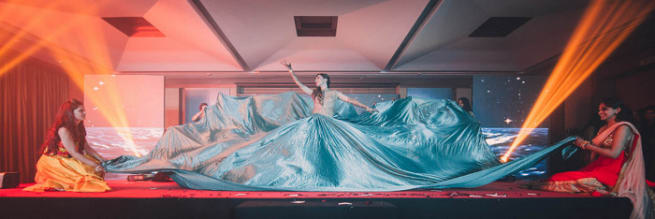 Group Dance In Sangeet