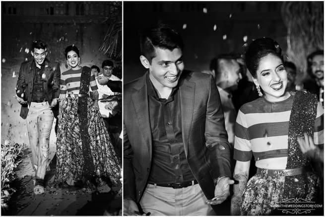 Couple Entry In Sangeet