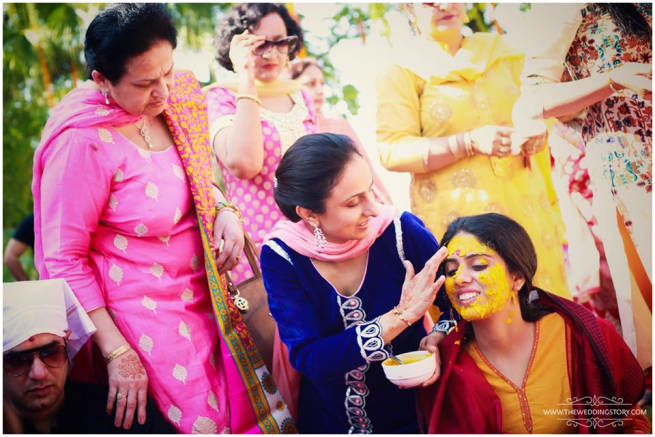 Wedding Ritual Haldi