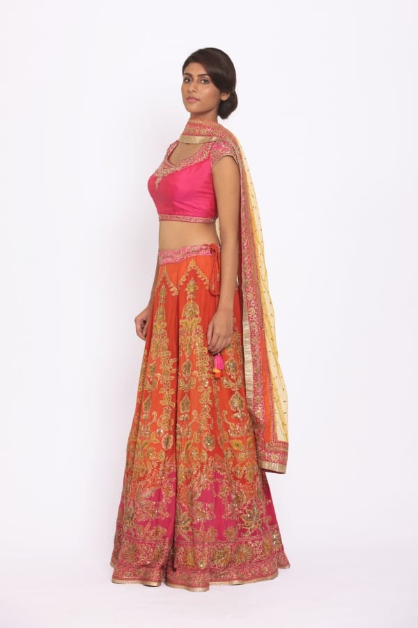 beautiful bridal lehenga:ritu kumar