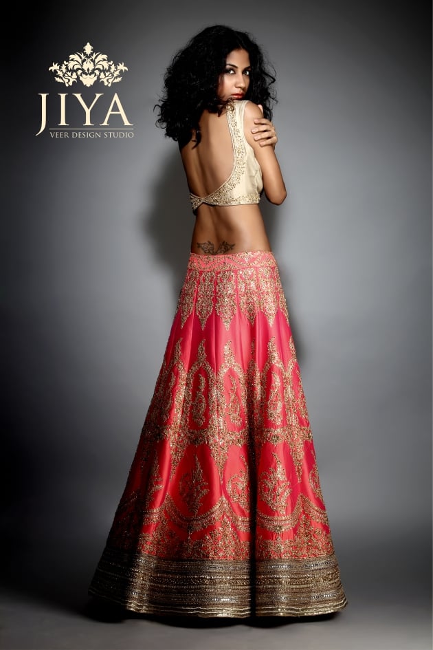 bridal wear:jiya by veer design studio
