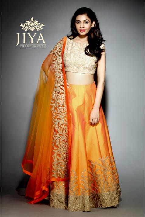 bridal wear:jiya by veer design studio