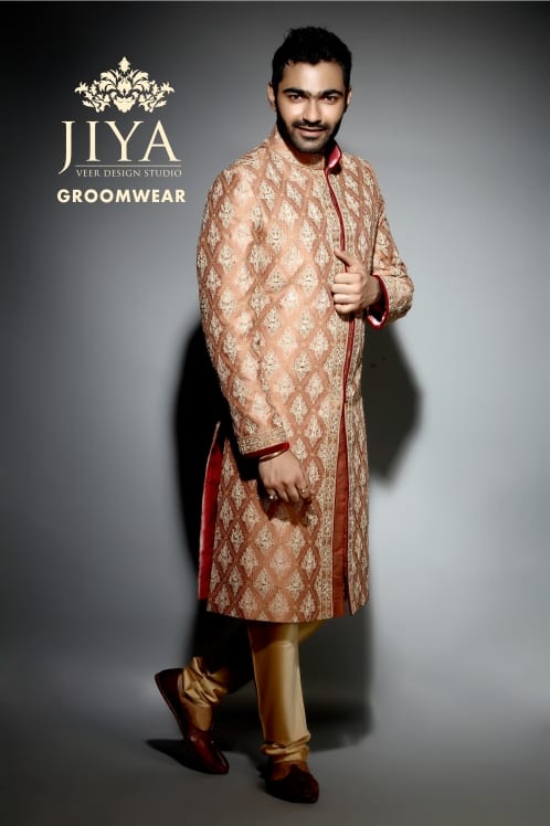 groom wear:jiya by veer design studio