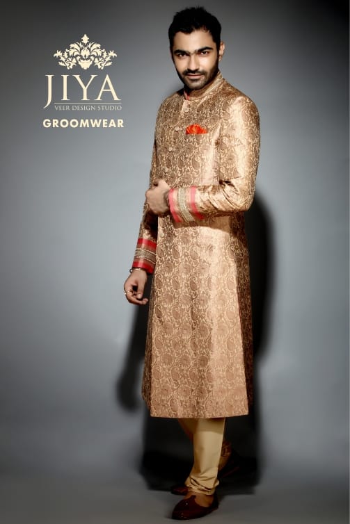 groom wear:jiya by veer design studio