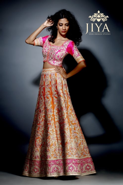 bridal wear:jiya by veer design studio