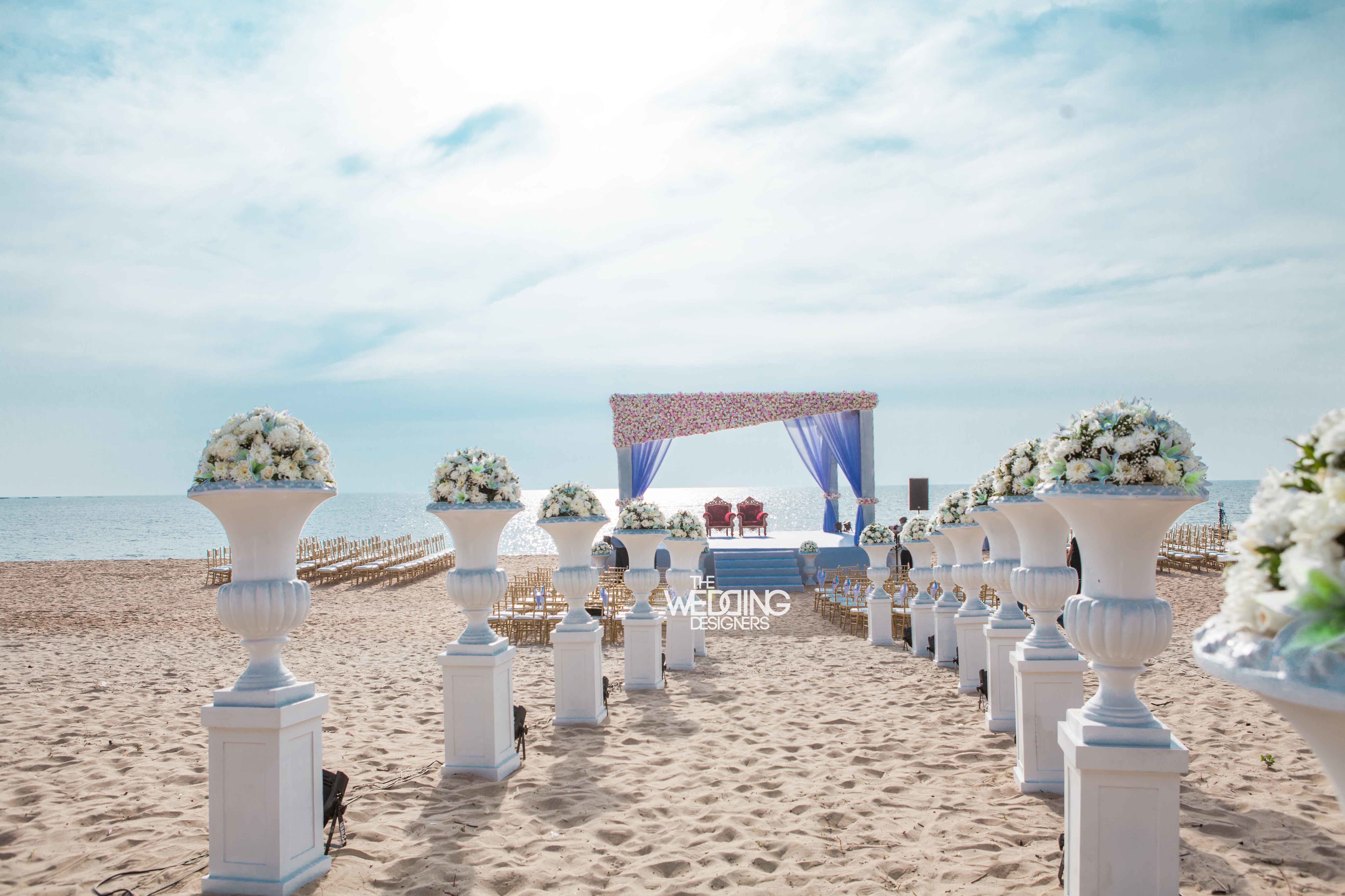 destination wedding decoration:the wedding designers