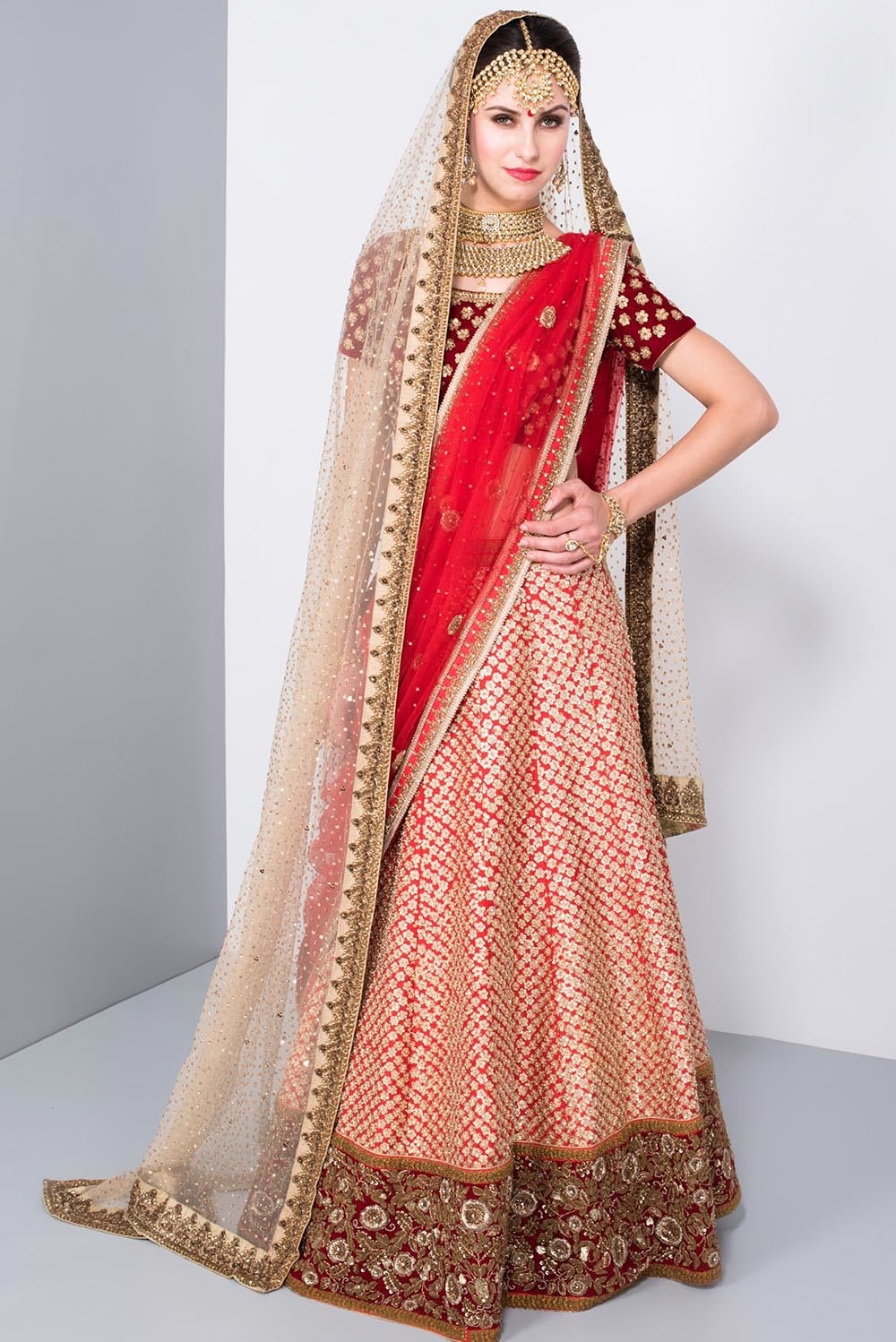 the wedding lehenga!:flyrobe