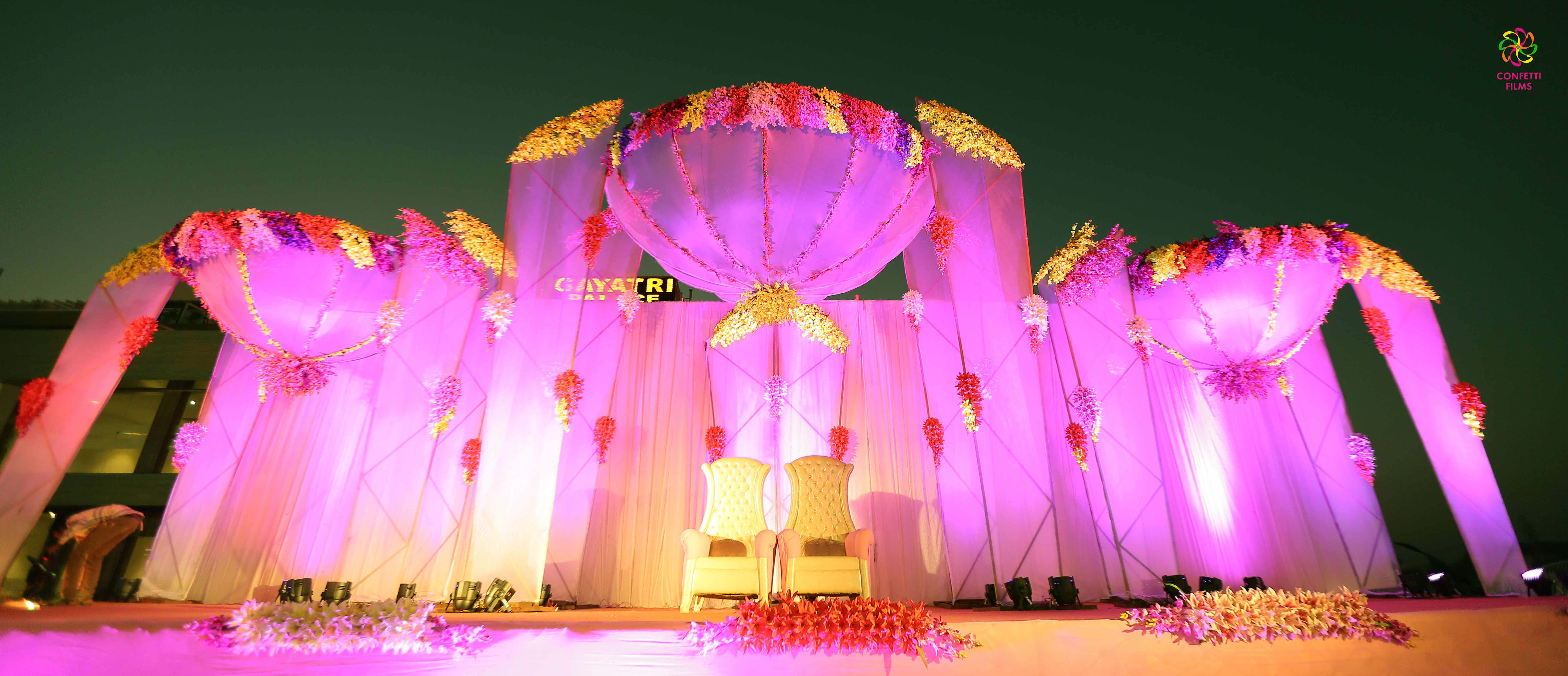 the stage decoration!: