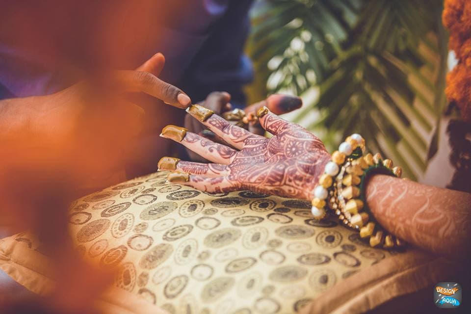 bridal mehandi:design aqua