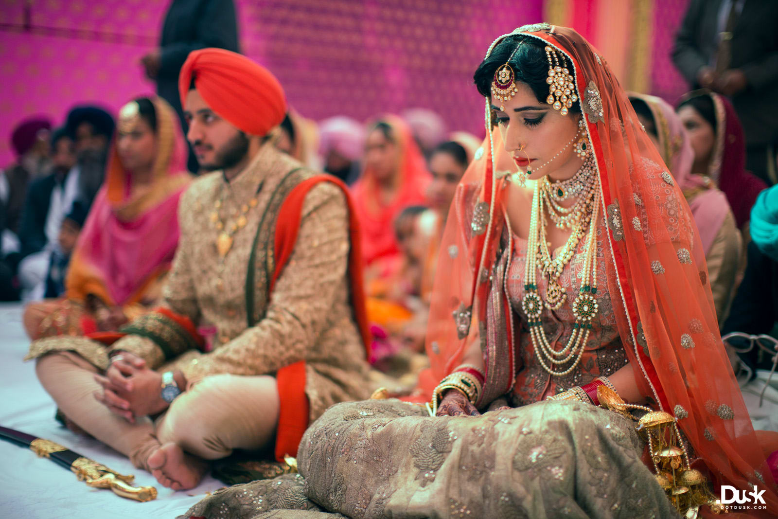 sikh wedding:dotdusk studios