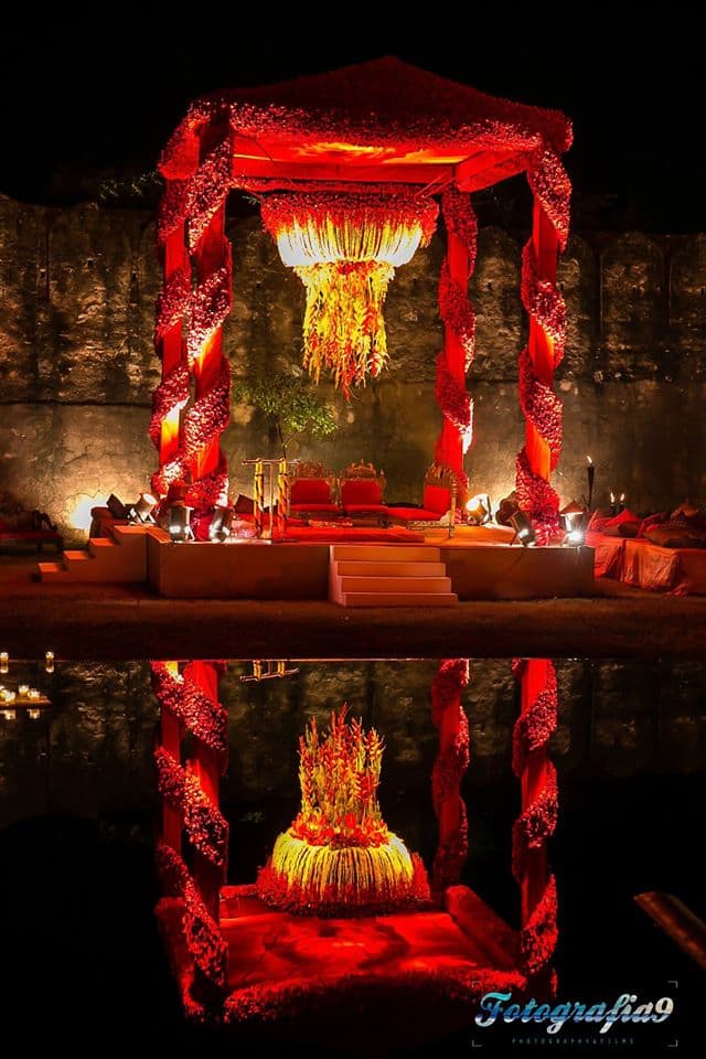 mandap decoration:fotografia 9