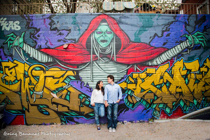 couple photograph:going bananas photography