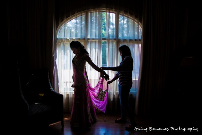 bride ready:going bananas photography