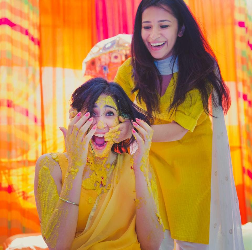 haldi ceremony:mahima bhatia photography