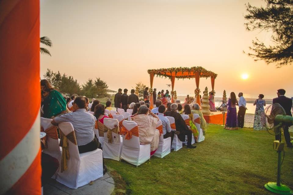 wedding ceremony:purple tree event solutions