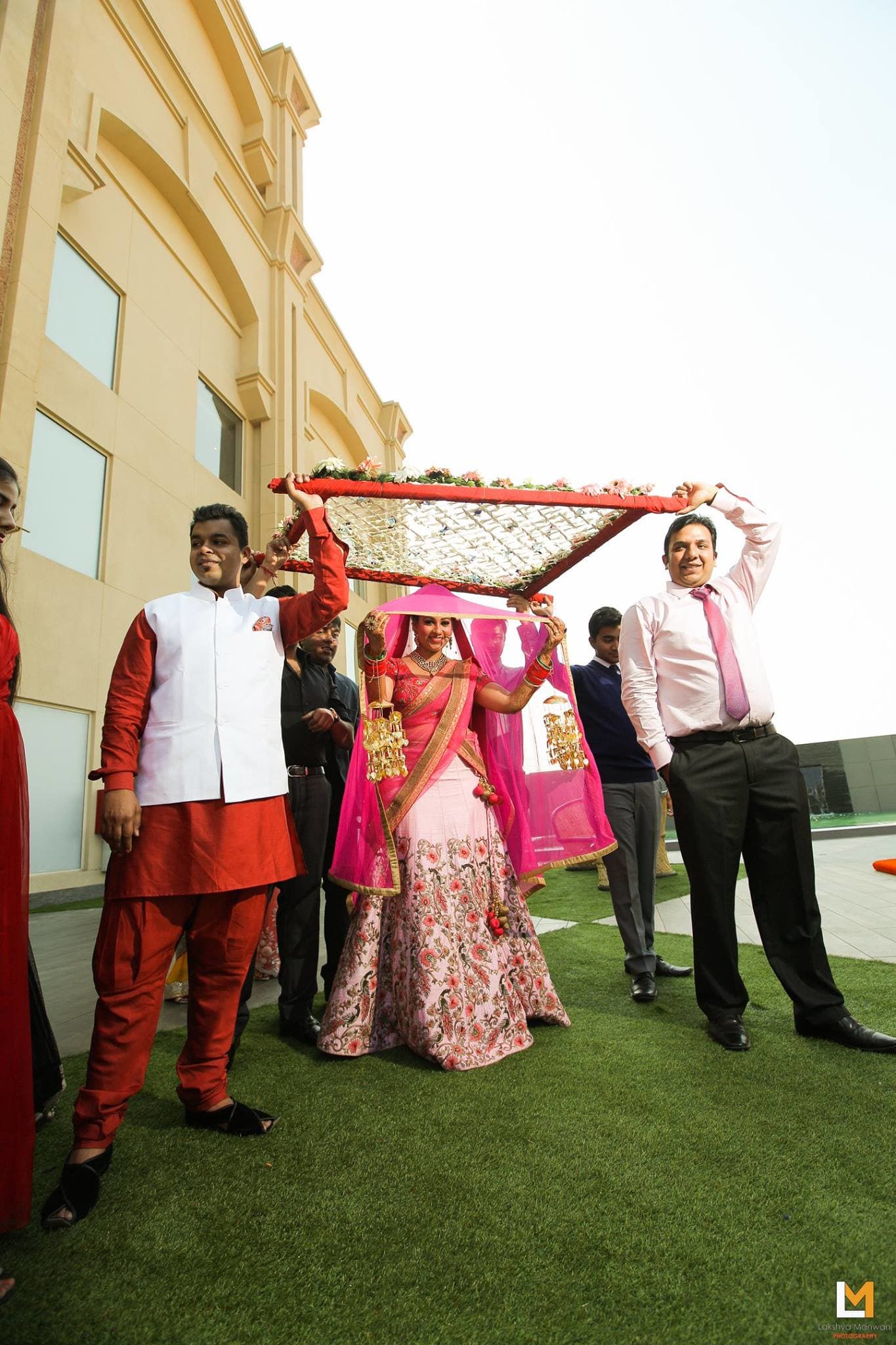 bridal wear:lakshya manwani photography