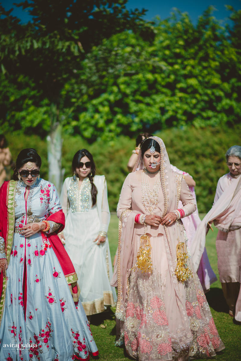 the bride!:aviraj saluja, nancy bhaika, hair and makeup by zareen bala, chandni tent house