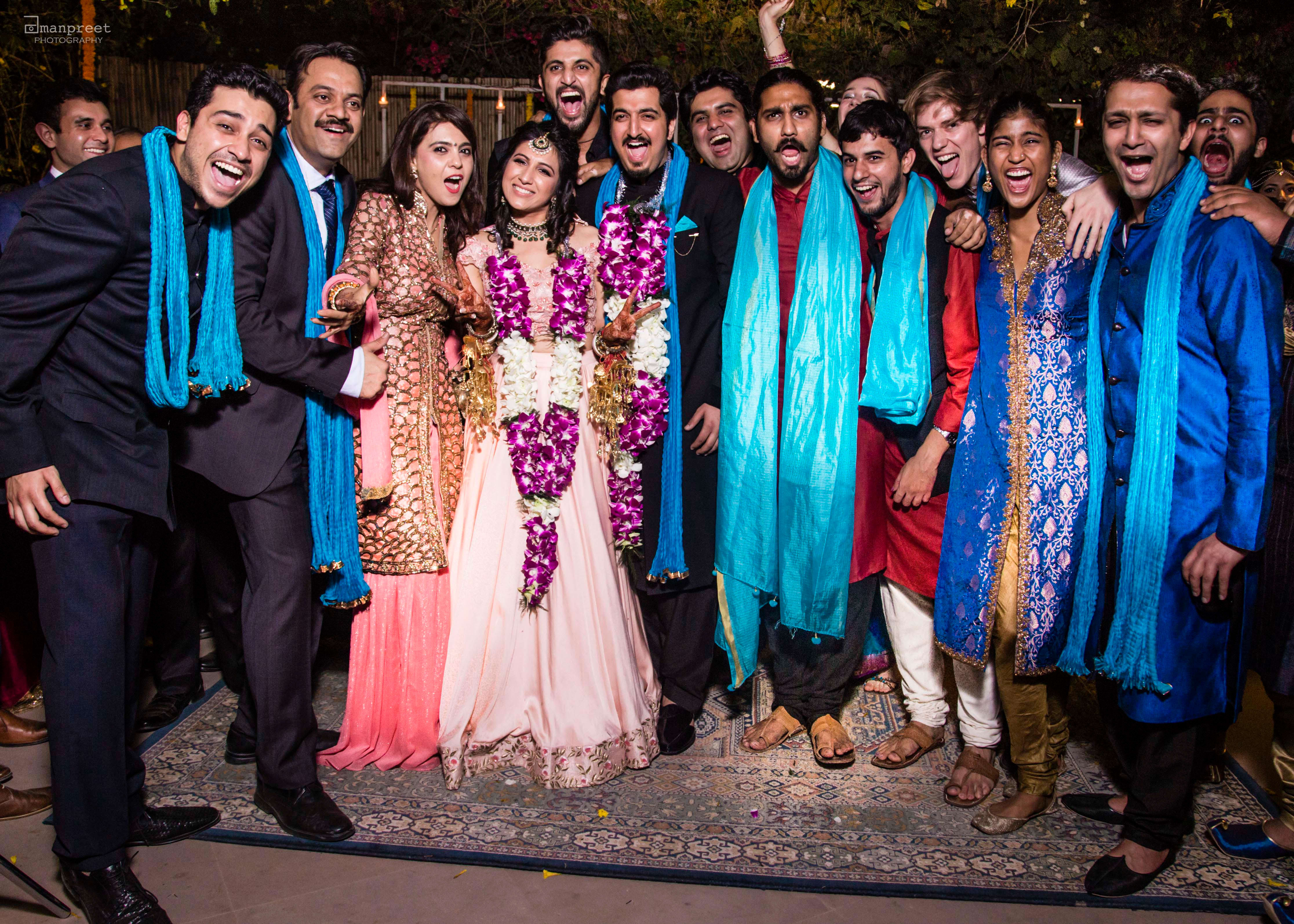 the group picture!:geetanjali salon, raju mehandi wala, amanpreet photography, ole couture