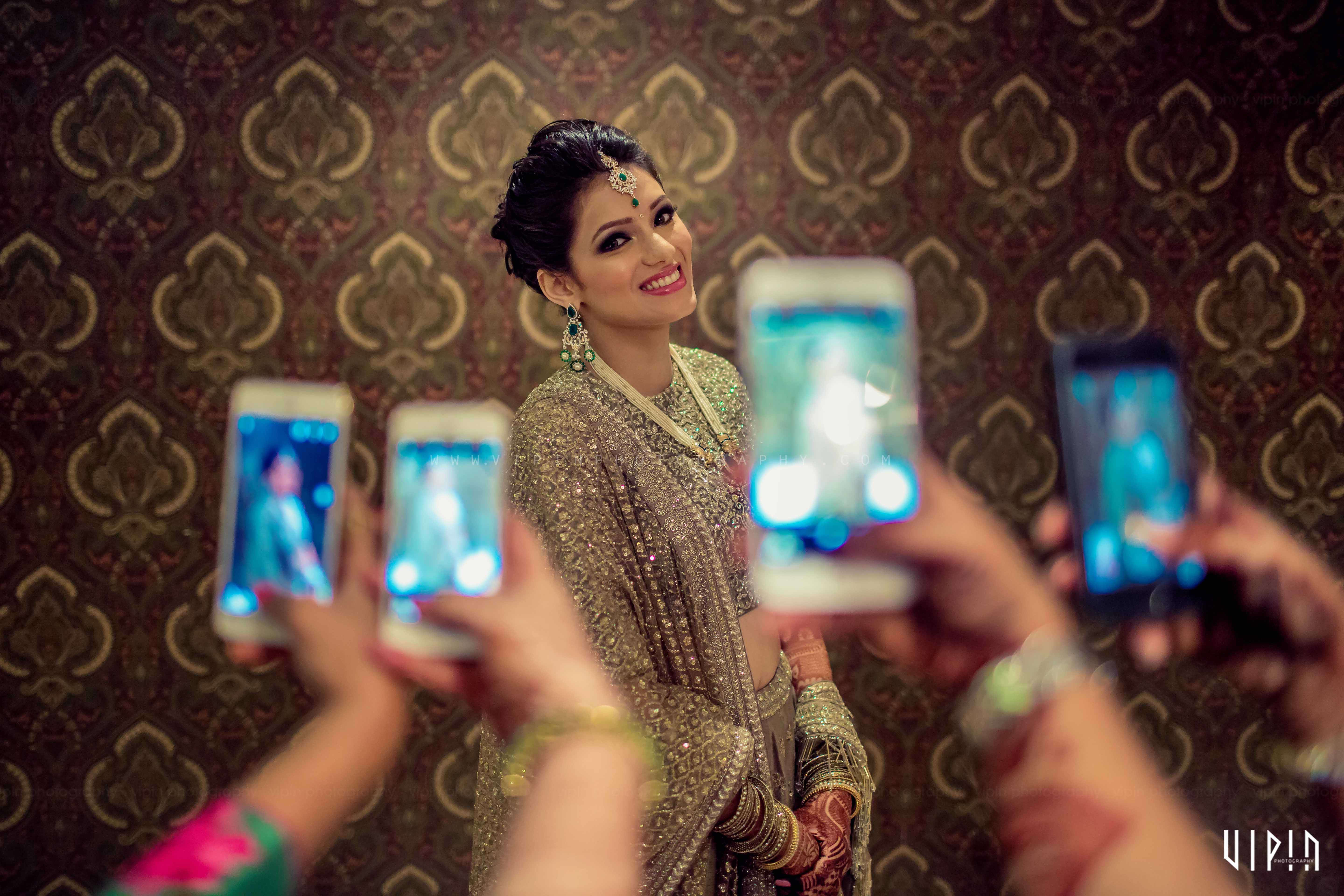 the selfie click!:vipin photography, bianca, sabyasachi couture pvt ltd