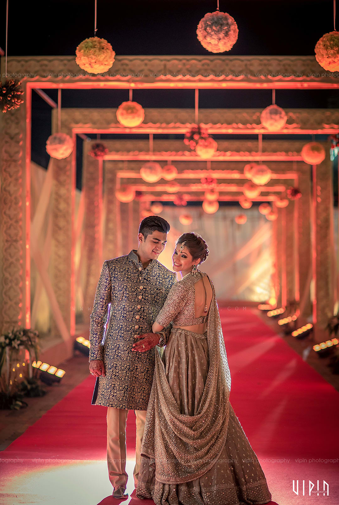 the perfect soulmates!:vipin photography, bianca, sabyasachi couture pvt ltd