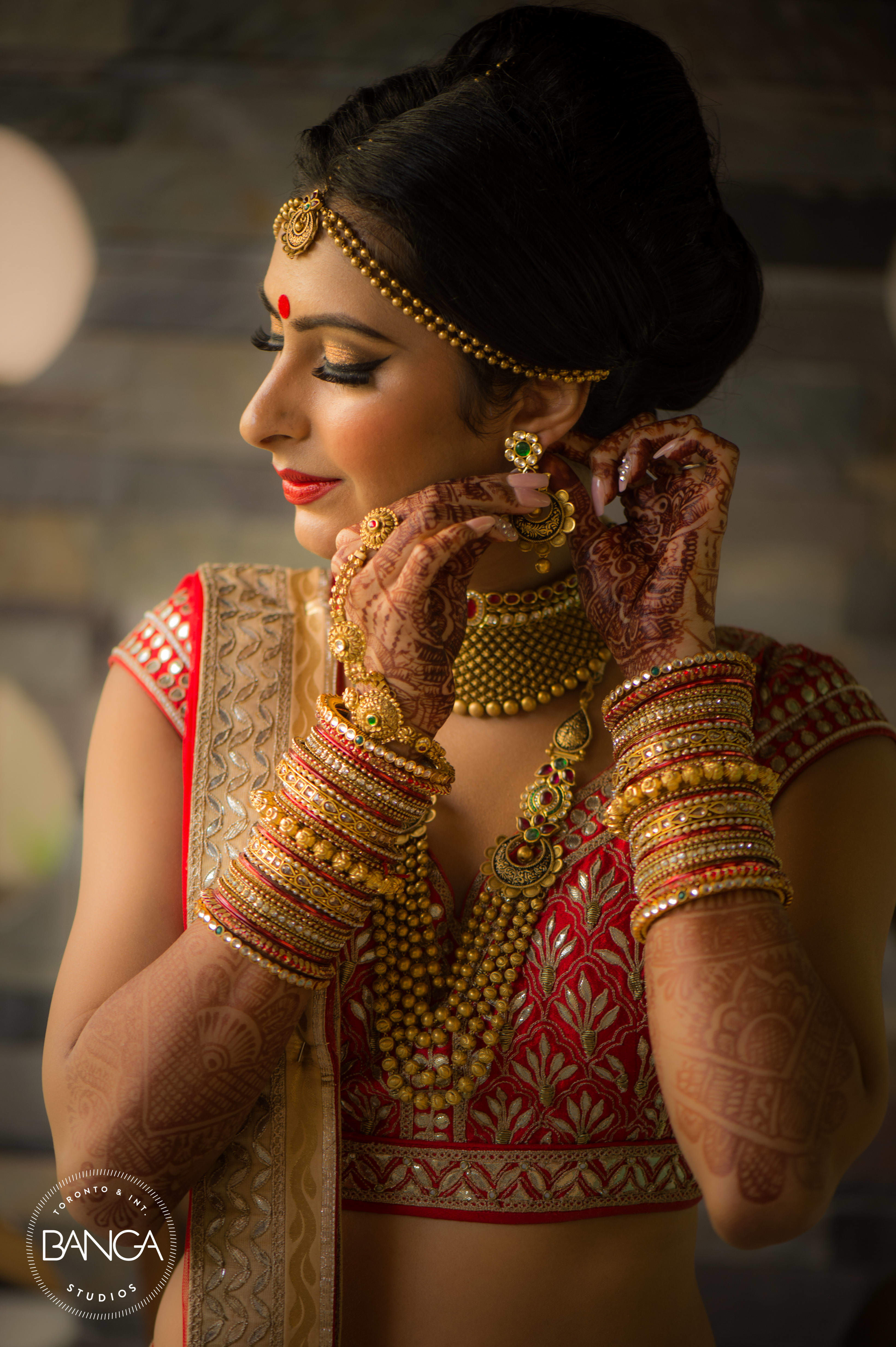 the bride!:anita dongre timeless, shyamal and bhumika, anushree reddy, banga studios