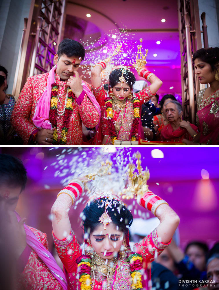 the bidaai ceremony!:pakeeza plaza, divishth kakkar photography