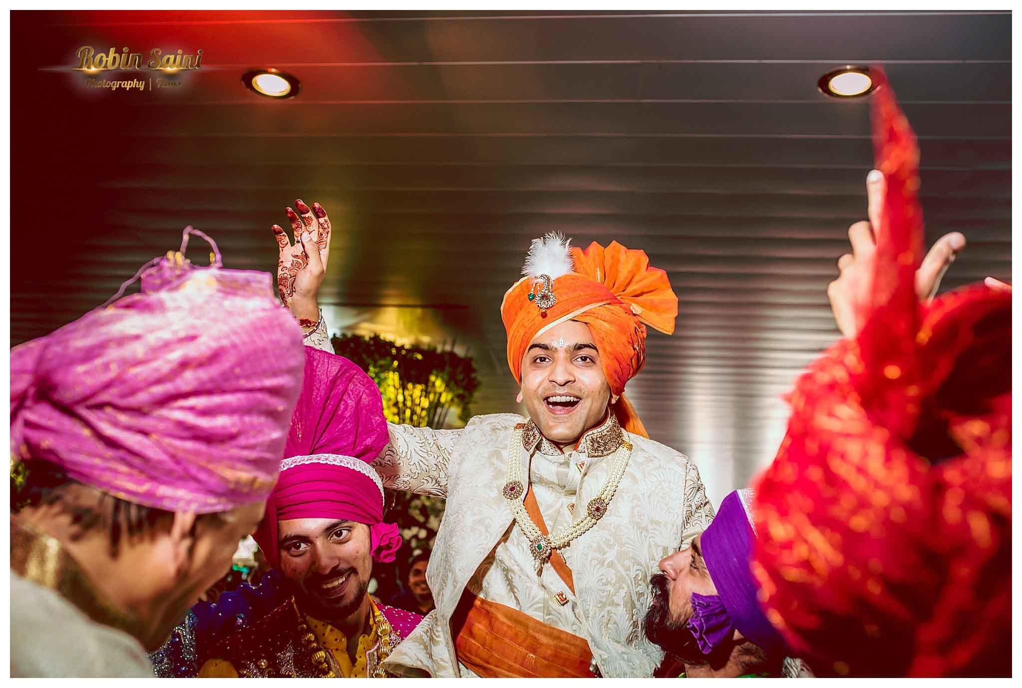 baraat ceremony:robin saini photography