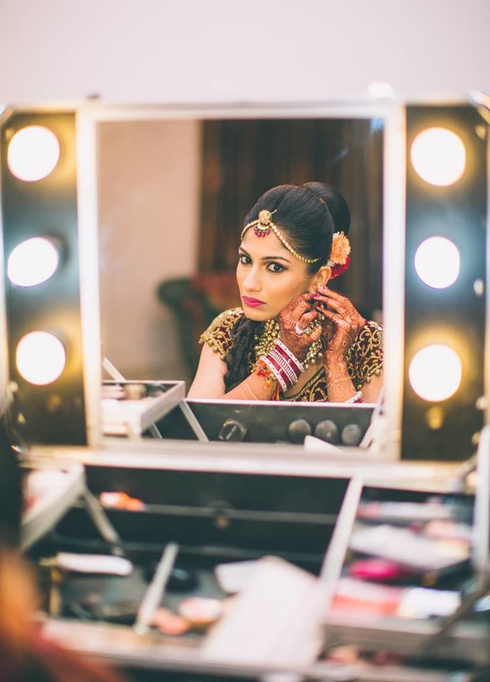 bridal makeup:mahima bhatia photography