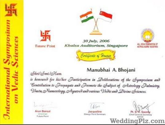 Manubhai A Bhojani Astrologers weddingplz
