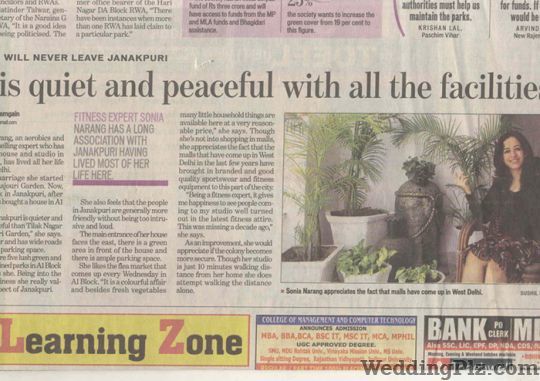 Sonia Narangs Diet and Wellness Clinics Dieticians and Nutritionists weddingplz