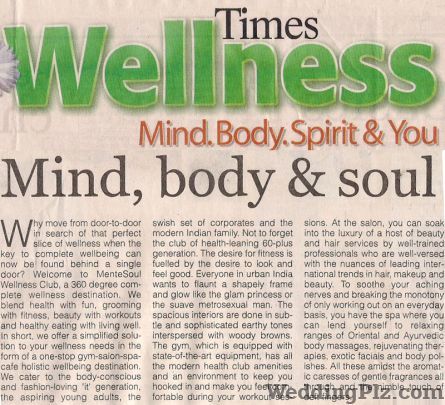 Mind And Soul Fitness Pvt. Ltd Gym weddingplz