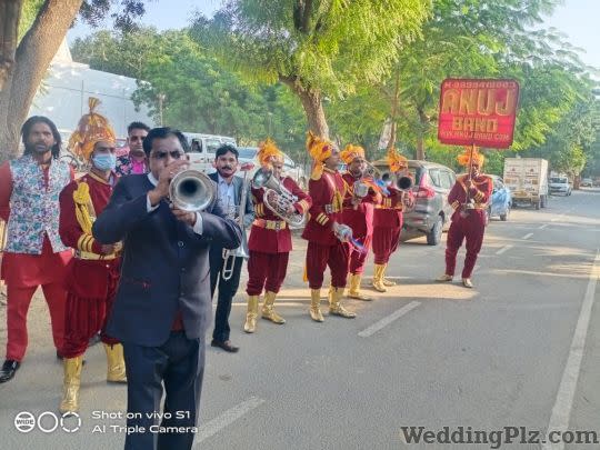Anuj Band and Ajay Dhol Bands weddingplz