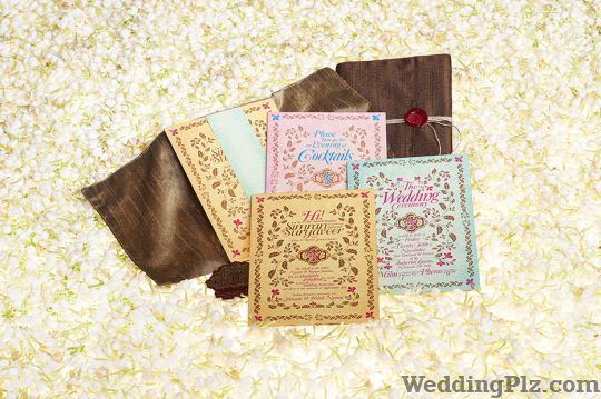 Turmeric Ink Invitation Cards weddingplz