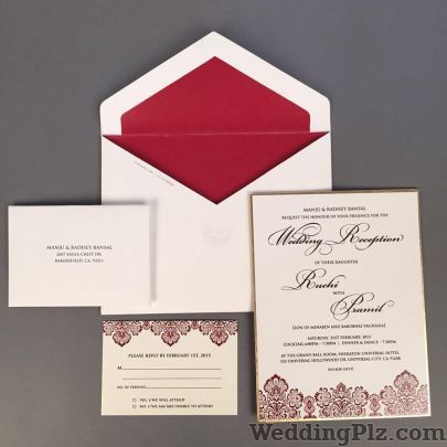 Turmeric Ink Invitation Cards weddingplz